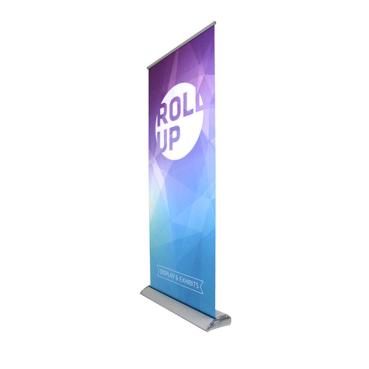 Widebase roll up stand banner, Premium floor standing teardrop banner ...